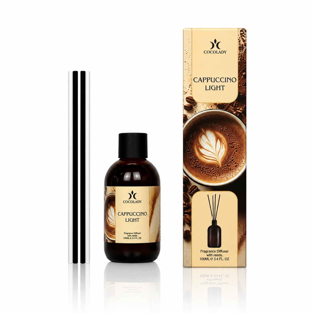 Аромадифузор COCOLADY 100 ml "CAPPUCCINO LIGHT"