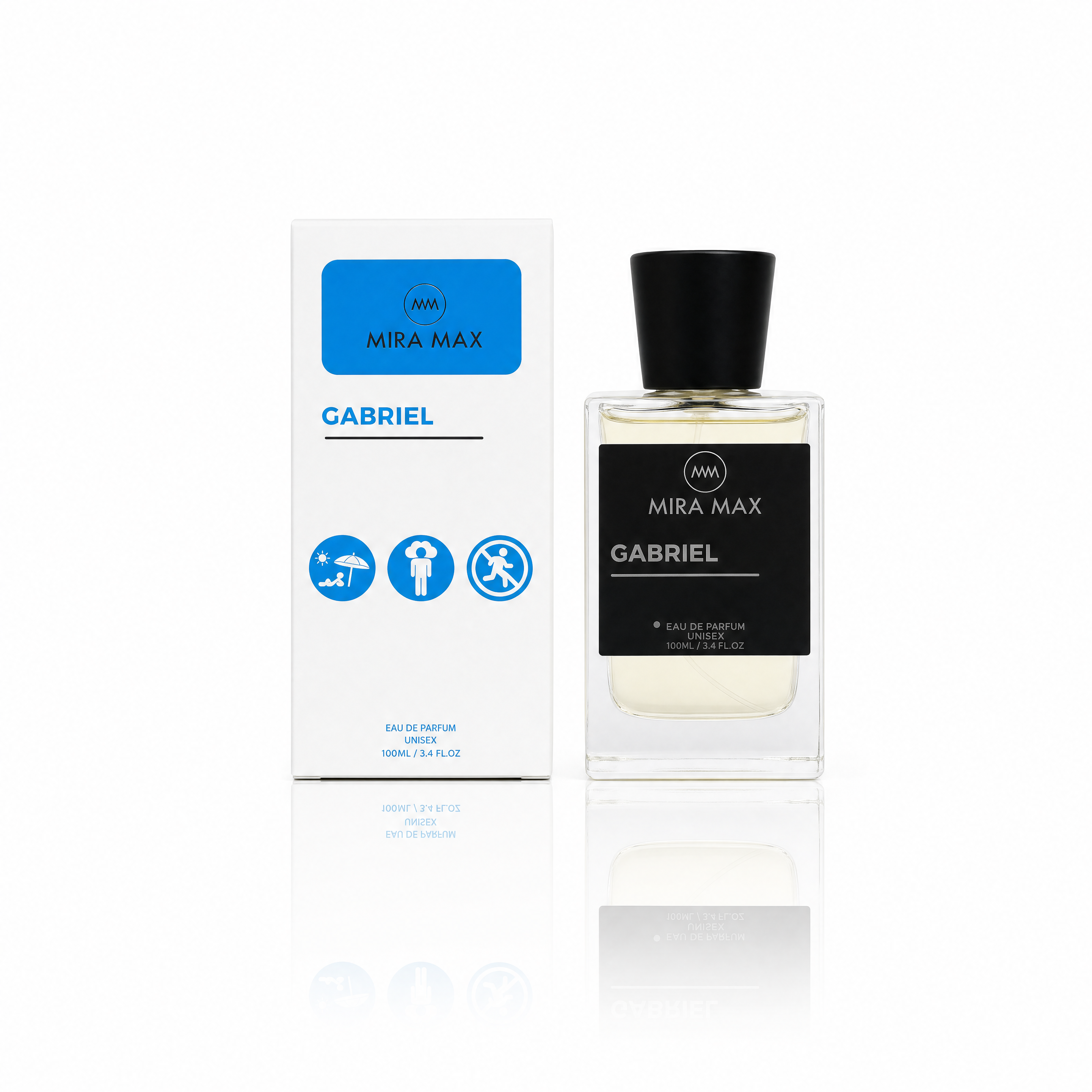 Парфумована вода ТМ "MIRA MAX" 100 мл "GABRIEL" unisex