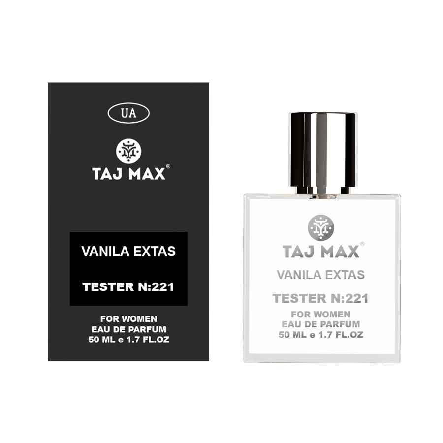 Вода парфумерна TAJ MAX 50 ml "Тестер 221" VANILA EXTAS