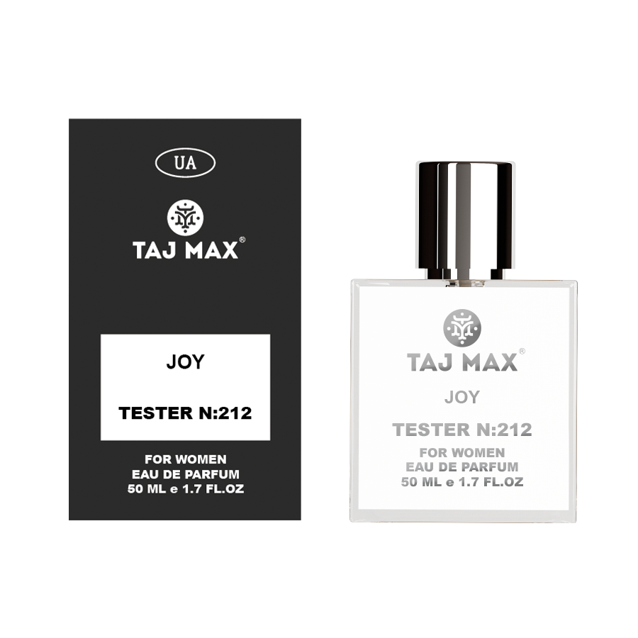 Вода парфумерна TAJ MAX 50 ml "Тестер 212" JOY