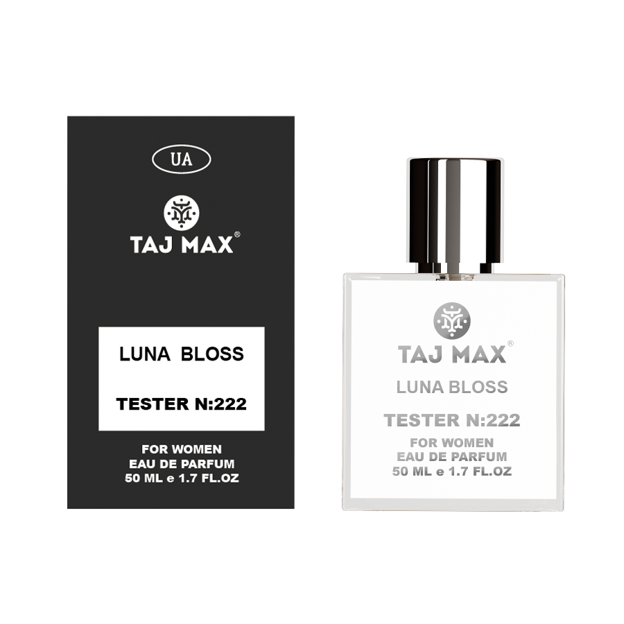 Вода парфумерна TAJ MAX 50 ml "Тестер 222" LUNA  BLOSS