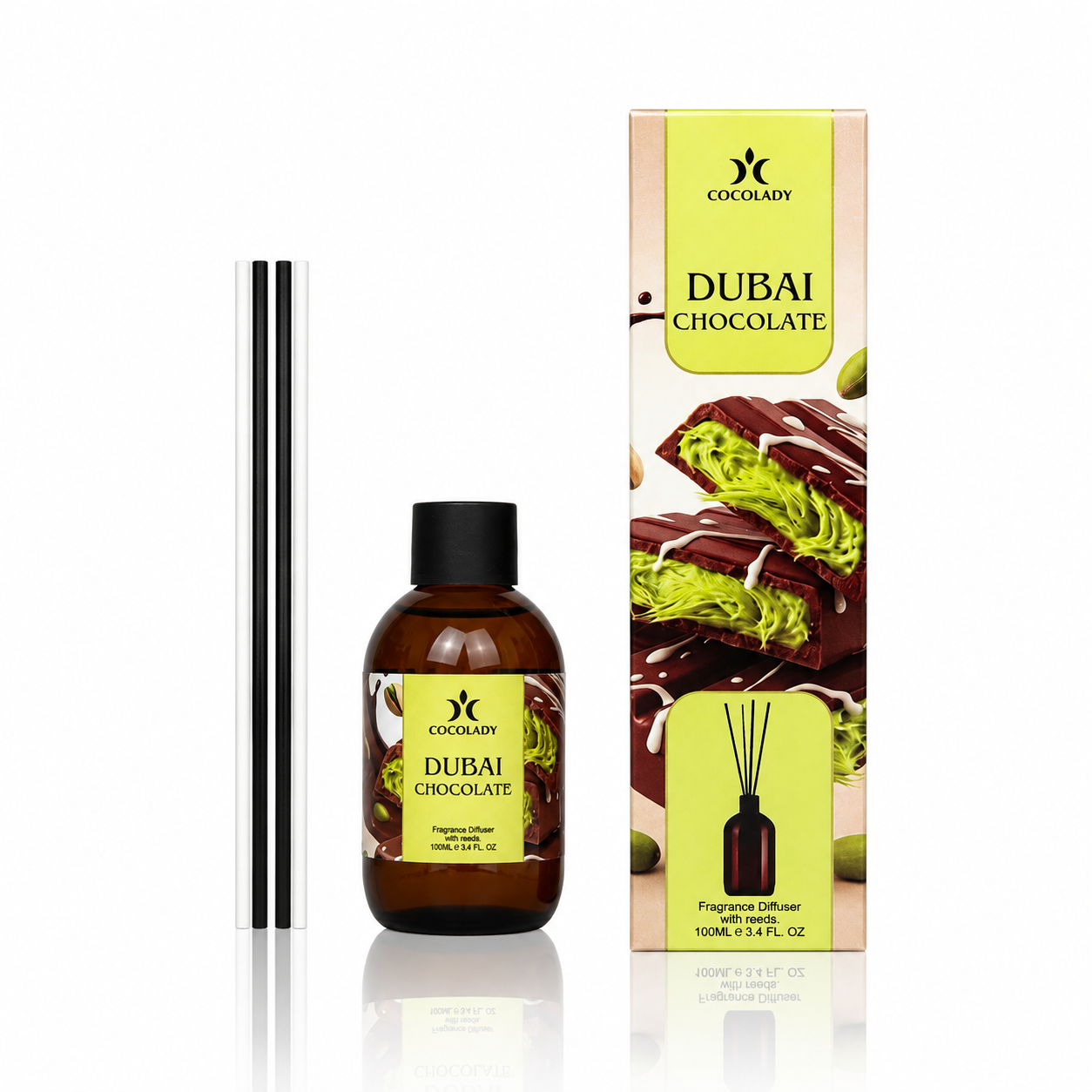 Аромадифузор COCOLADY 100 ml "DUBAI CHOCOLATE"