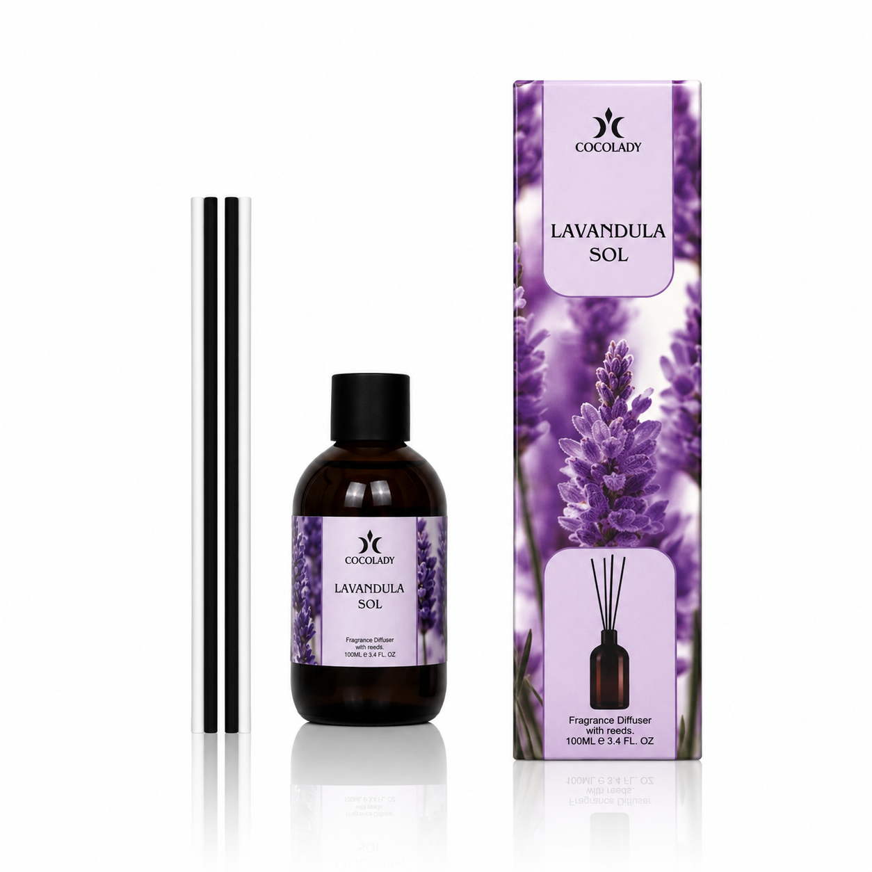 Аромадифузор COCOLADY 100 ml "LAVANDULA SOL"