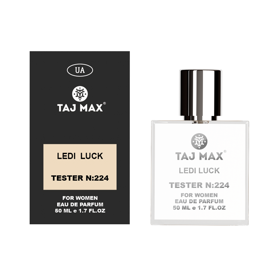 Вода парфумерна TAJ MAX 50 ml "Тестер 224" LEDI  LUCK