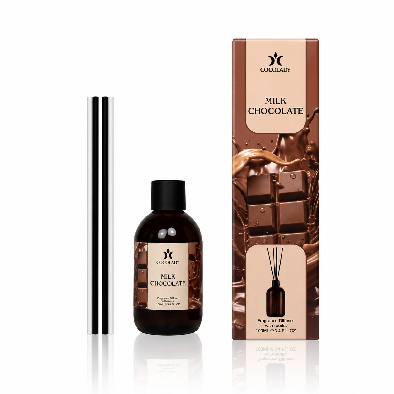Аромадифузор COCOLADY 100 ml "MILK CHOCOLATE"