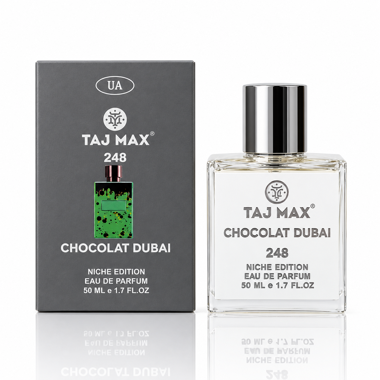Вода парфумерна TAJ MAX 50 ml "Тестер 248" CHOCOLAT DUBAI 