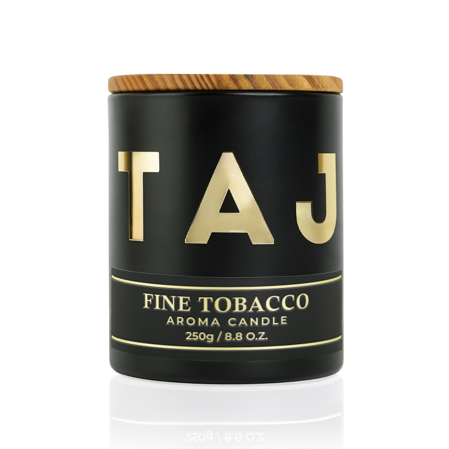 Ароматическая свеча "FINE TOBACCO" Taj Max 250g