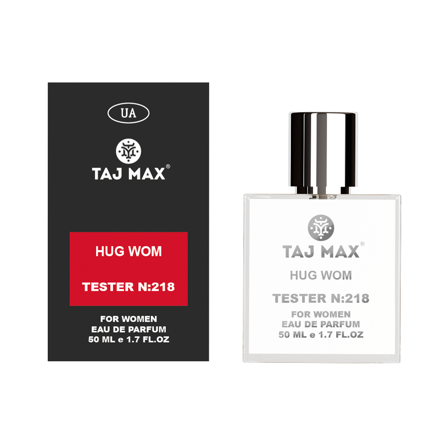 Вода парфумерна TAJ MAX 50 ml "Тестер 218" HUG   WOM