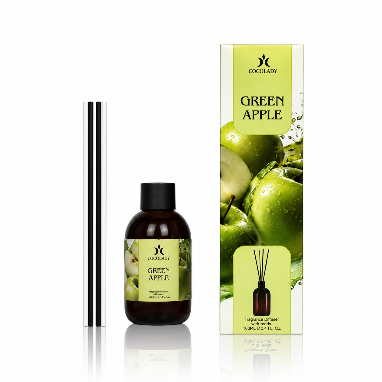 Аромадифузор COCOLADY 100 ml "GREEN APPLE"